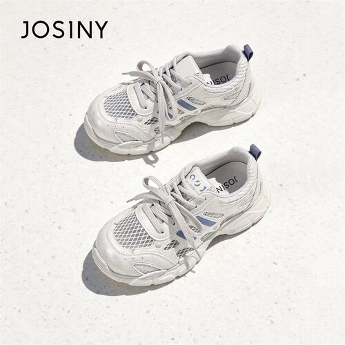 JOSINY厚底透气增高老爹鞋女