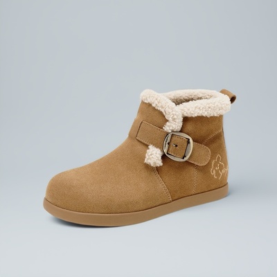 卓诗尼冬季新款女一脚蹬勃肯鞋