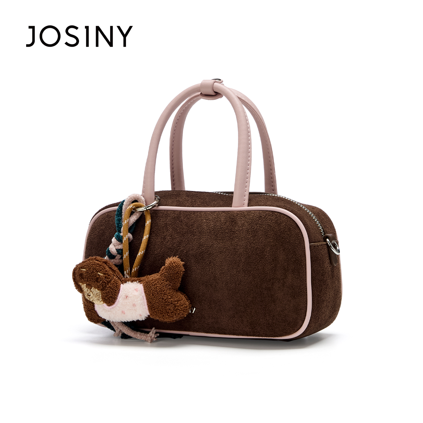 卓诗尼2025年秋季新款时尚百搭休闲女款手提包单肩斜挎包