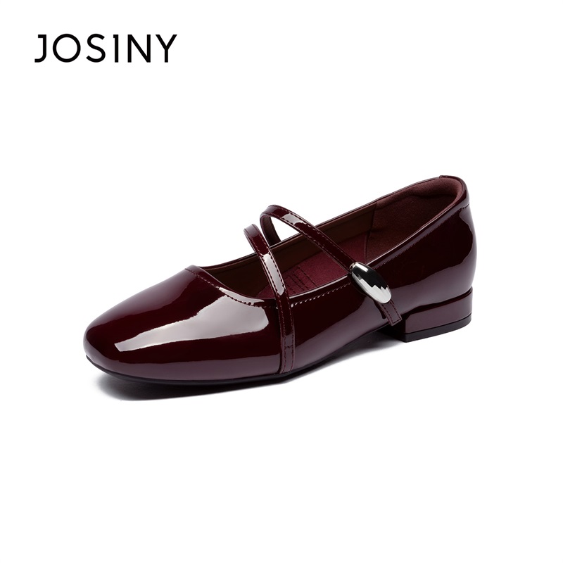 卓诗尼2026年春季新款玛丽珍鞋女平底芭蕾风单鞋法式复古软底