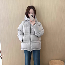 诺诺冬上新2025冬季新款韩版加厚气质保暖羽绒服外套d1357