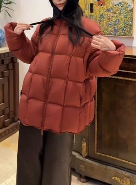 诺诺中长款2025冬季新款小个子白鸭绒加厚保暖羽绒服外套20262