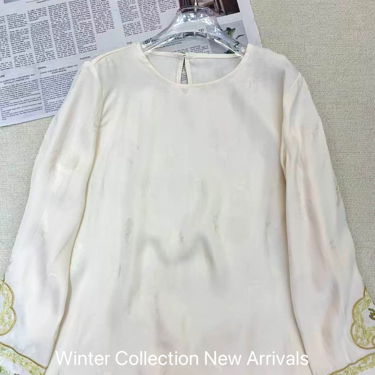 诺诺26年早春国风重工刺绣提花上衣小衫（含70真丝）ys-3330,女装/女士精品,毛针织衫,淘宝优惠券,粉丝福利购,淘宝优惠卷