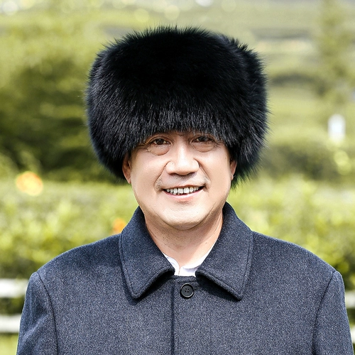 Мужская зимняя дорожная удерживающая тепло шапка, для среднего возраста