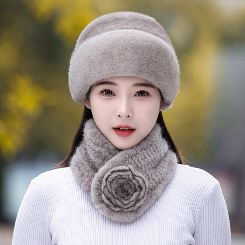 帽子女冬天百搭时尚圆脸女士貂皮帽皮草洋气妈妈整貂水貂毛秋冬,服饰配件/皮带/帽子/围巾,帽子,淘宝优惠券,粉丝福利购,淘宝优惠卷