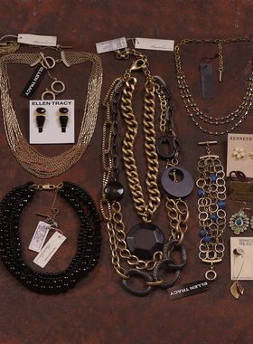 老货打版样品ET夸张秀场KC项链