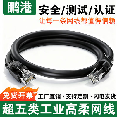 鹏港支持定制工业级高柔网线