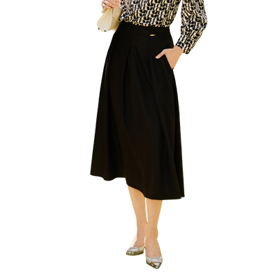 歌蒂诗休闲百搭长款半身裙