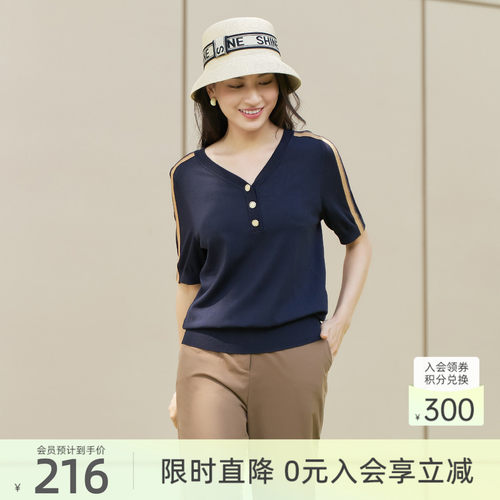 歌蒂诗春季新款初夏毛织衫