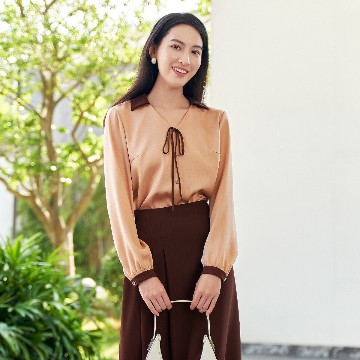 歌蒂诗时尚小衫中套头衫百搭