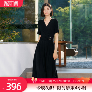 高级气质收腰显瘦连衣裙 歌蒂诗专柜同款 8E22L2178 醋酸系列