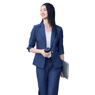 歌蒂诗夏季专柜新款简约气质时尚通勤收腰西装外套 1E21W1209