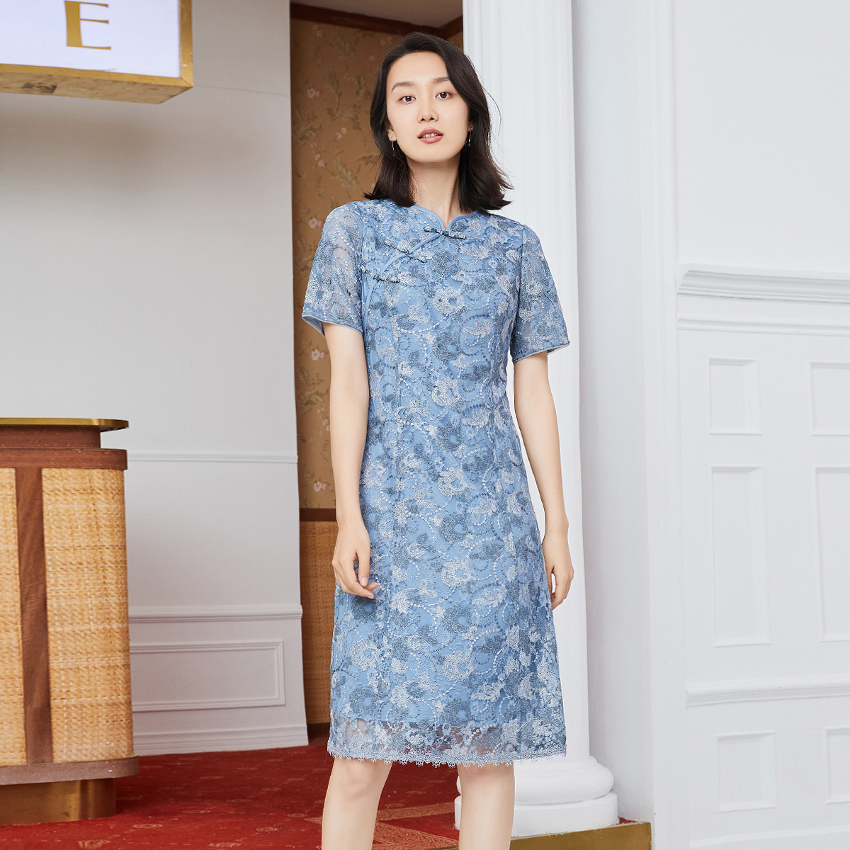 202222蕾丝优雅歌蒂诗