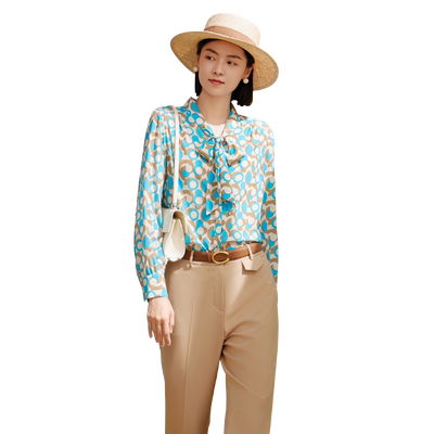 歌蒂诗简约时尚长袖衬衫