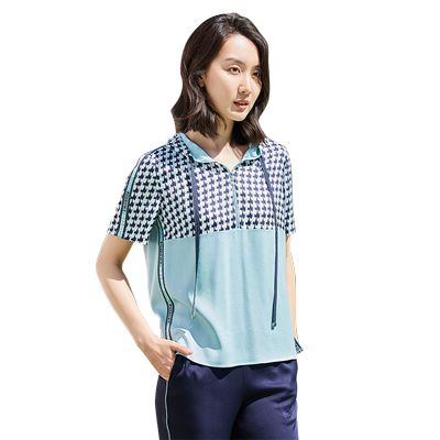 2022连帽时尚短袖歌蒂诗