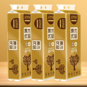 欣妙晴12卷家用纸巾卫生纸卷纸四层加厚卫生纸代发