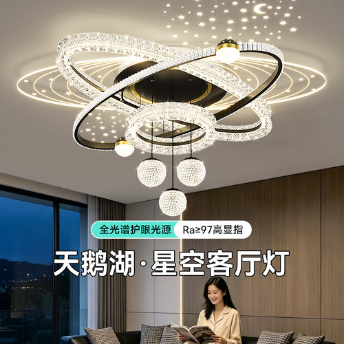 轻奢现代简约客厅吸顶灯全屋套餐