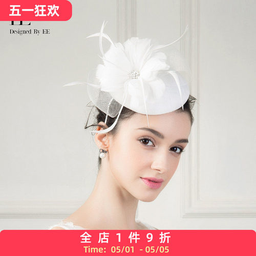 EE优雅时尚帽子女宴会旗袍