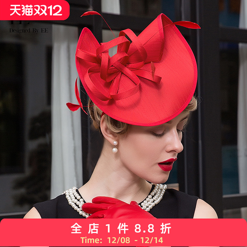 原创设计优雅百搭名媛风女小礼帽