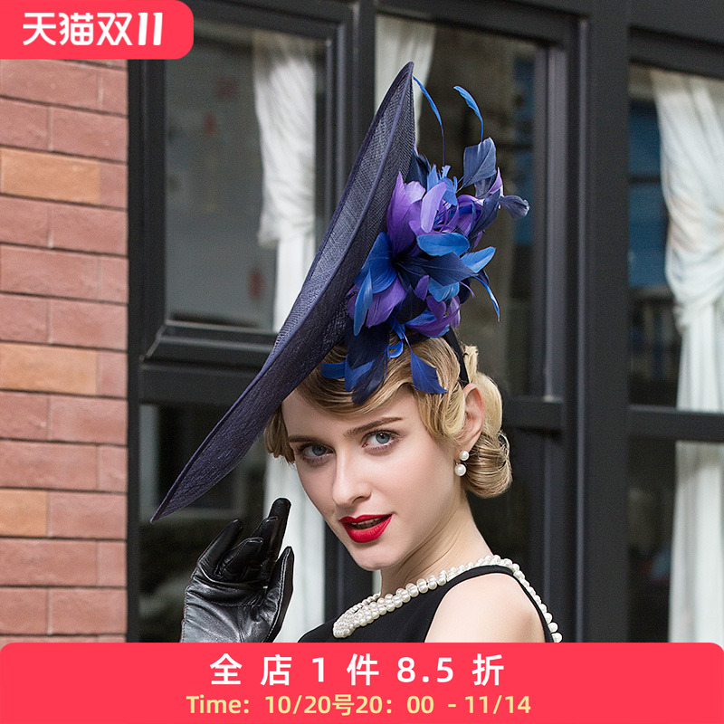 Ee帽子英式欧美正装菲律宾夏季