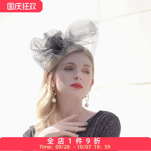 ee【晚会礼帽】英式赛马会宴会女