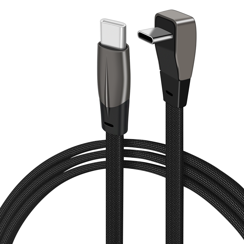 carplay特斯拉Model3/Y数据线车载弯头typec充电器线适用iPhone苹果华为PD快充闪充carlife适