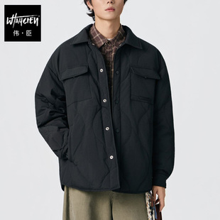 伟臣大码男装羽绒服加肥加大男胖子冬装外套翻领冬季300斤90绒