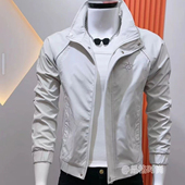 修身 2025新款 外套春秋夹克韩版 男士 高级感帅气休闲百搭上衣男 时尚