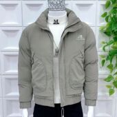 新款 气质百搭洋气男装 男士 刺绣修身 棉袄外套 棉衣棉服时尚 2025冬季