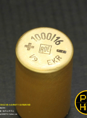 252科氏 1000uF 16V EKR 古董德国ROE光明顶 金顶金子弹发烧电容