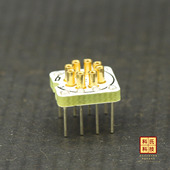 2591科氏 V6Q帕拉丁TO99金封转直插座中正 女王钯金 加特林版