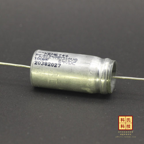 行货100uF 64V PEG124威发RIFA瑞法基美轴向发烧电容[259科氏]