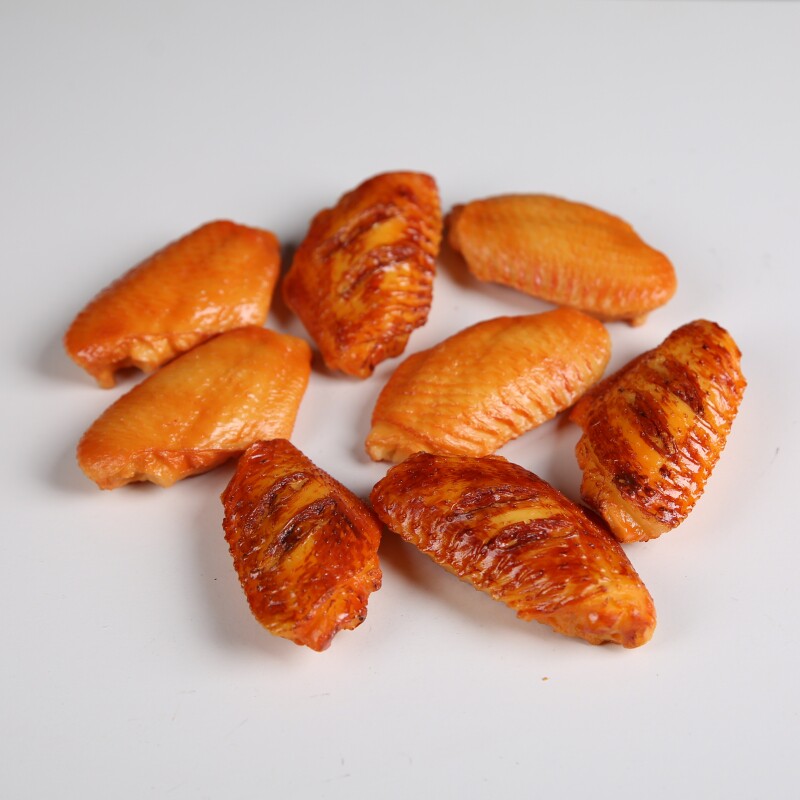 仿真烤鸡翅模型塑料假食物摆件装饰品创意食品模型仿真食物假鸡翅