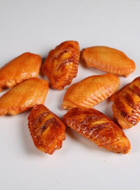 仿真烤鸡翅塑料模型摆件