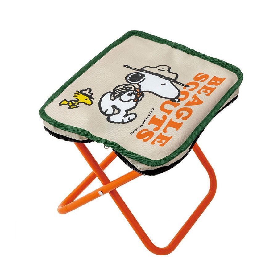 可爱史努比轻量便携户外旅游露营野餐高铁排队随地坐折叠凳小马扎