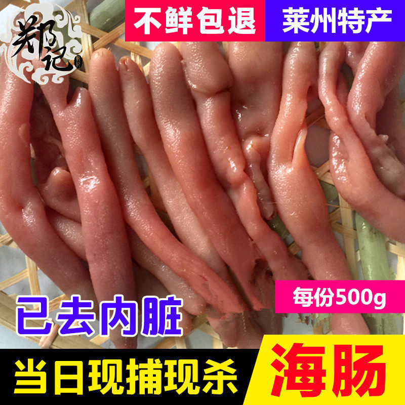 莱州当日现捕现杀净皮去内脏海肠