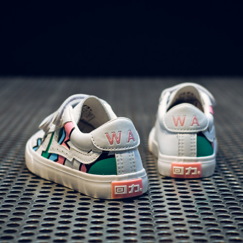 回力女童小白鞋2021年秋季百搭