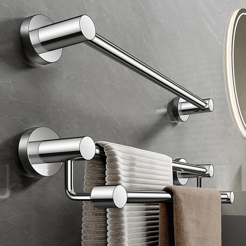 科益不锈钢毛巾杆免打孔毛巾杆