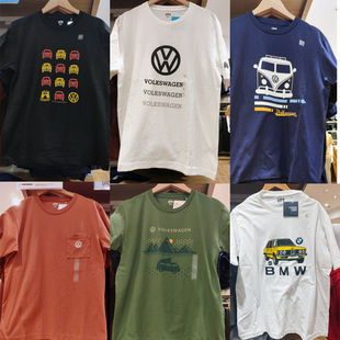 UNIQLO优衣库联名皮克斯PIXAR大众罗密欧BMW宝马brands汽车短T恤