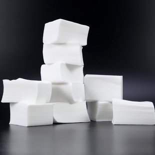 纹绣脱脂棉片化妆棉1000片卸妆棉薄款双面双效上妆补水