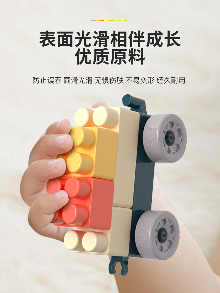 어린이용 대형 입자 빌딩 블록 조립 및 교육 장난감 퍼즐 3 6세  소년 소녀 크리스마스 선물