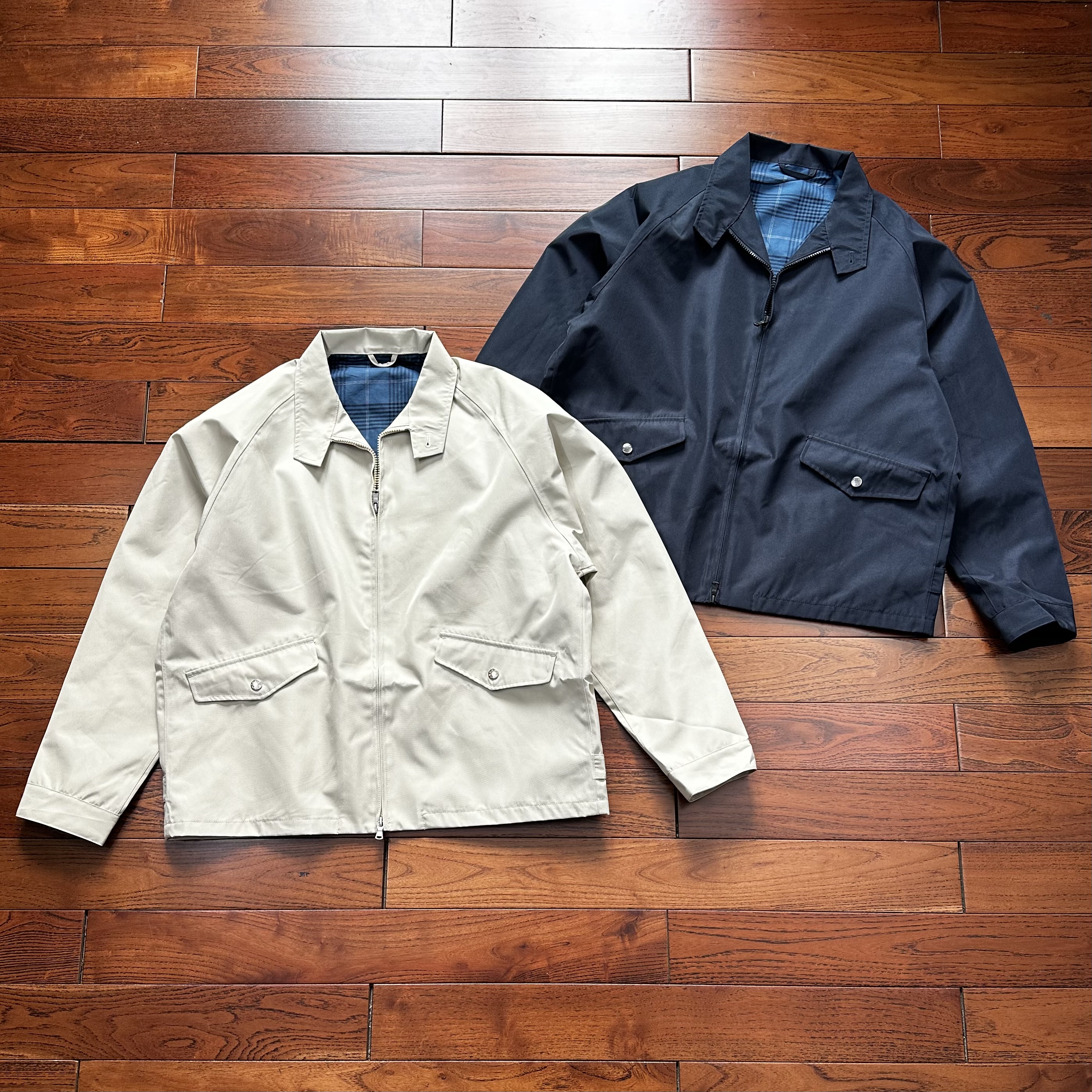 日系潮牌nanac JACKET哈灵顿户外机能防水男女情侣款立领外套夹克
