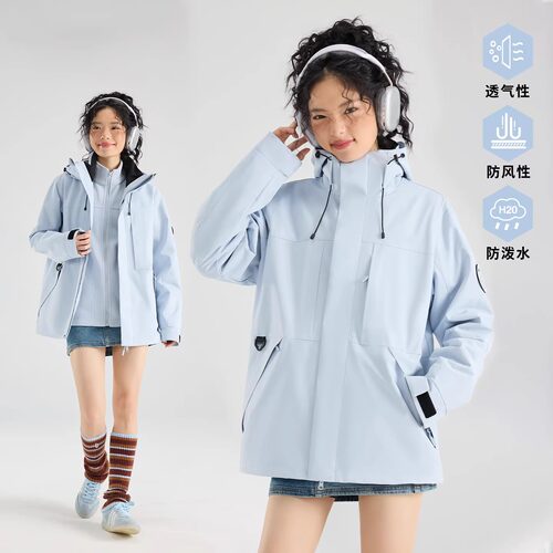 2025新款户外好看三合一冲锋衣