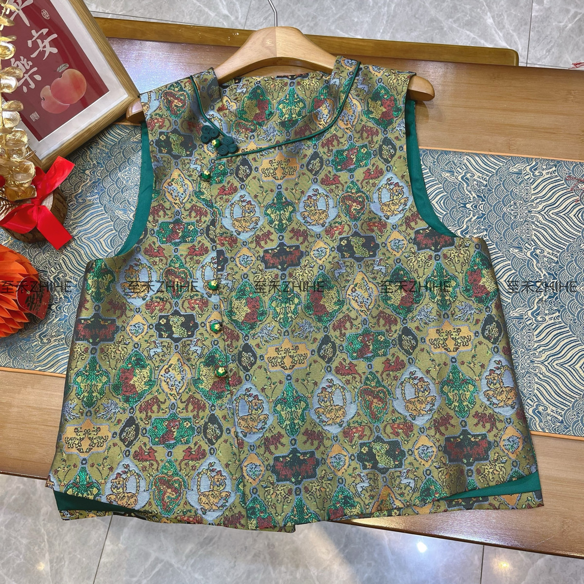 LC-26年早春新中式盘扣气质时尚显瘦马甲YS3-t422,女装/女士精品,马夹,淘宝优惠券,粉丝福利购,淘宝优惠卷