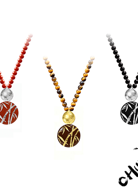 福禄系列 新中式葫芦珐琅项链 轻奢小众设计毛衣链高级感