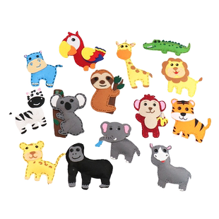 不织布挂件幼儿园娃娃区生活手工编织穿针绳制作材料包儿童缝缝乐