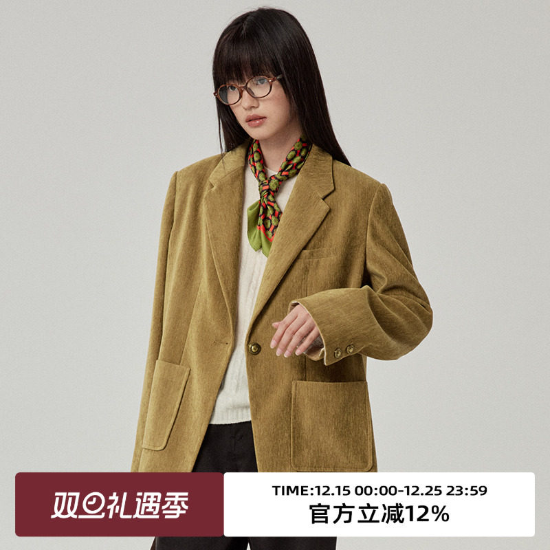 omont蛋挞家常规长袖西装