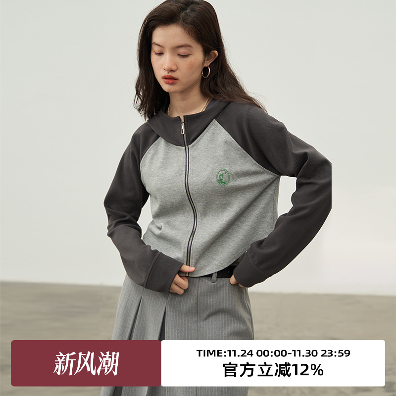 omont蛋挞家常规复古卫衣