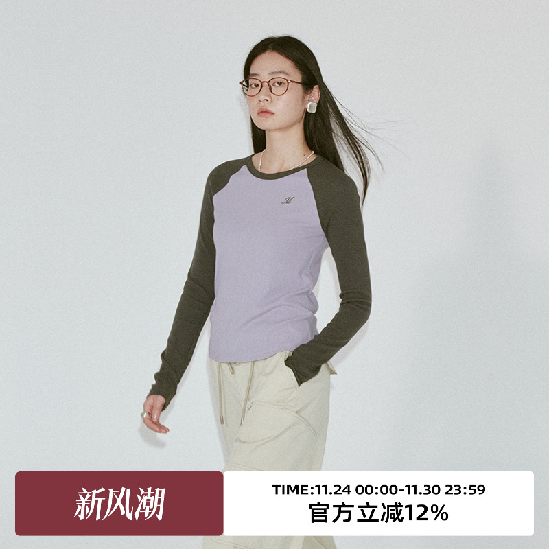 omont蛋挞家长袖通勤常规