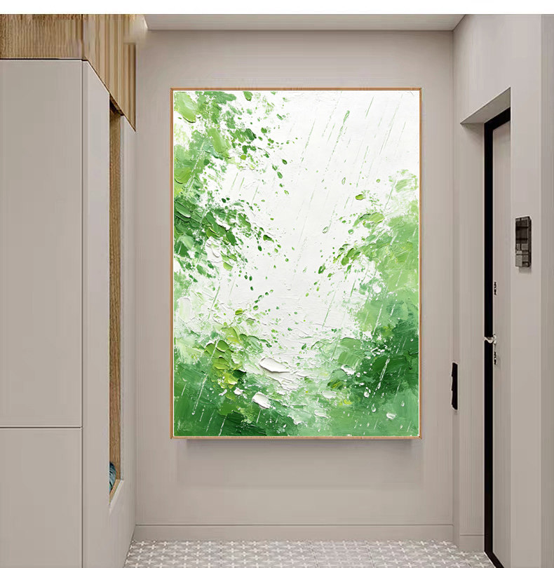手绘油画客厅装饰画玄关挂画办公室壁画